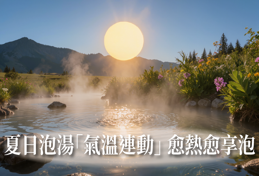 每周更新泡湯折扣！夏日泡湯「氣溫連動」愈熱愈享泡